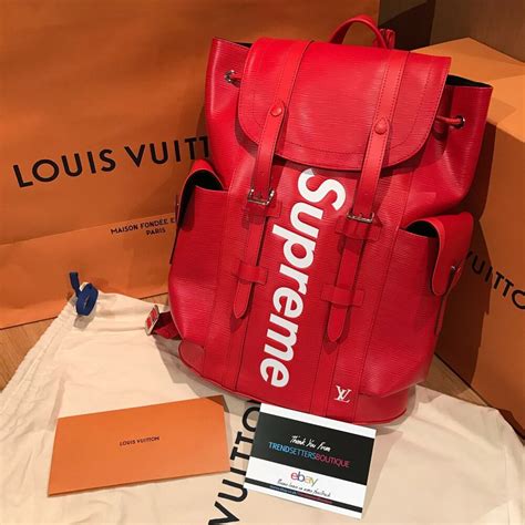 supreme and lv ebay